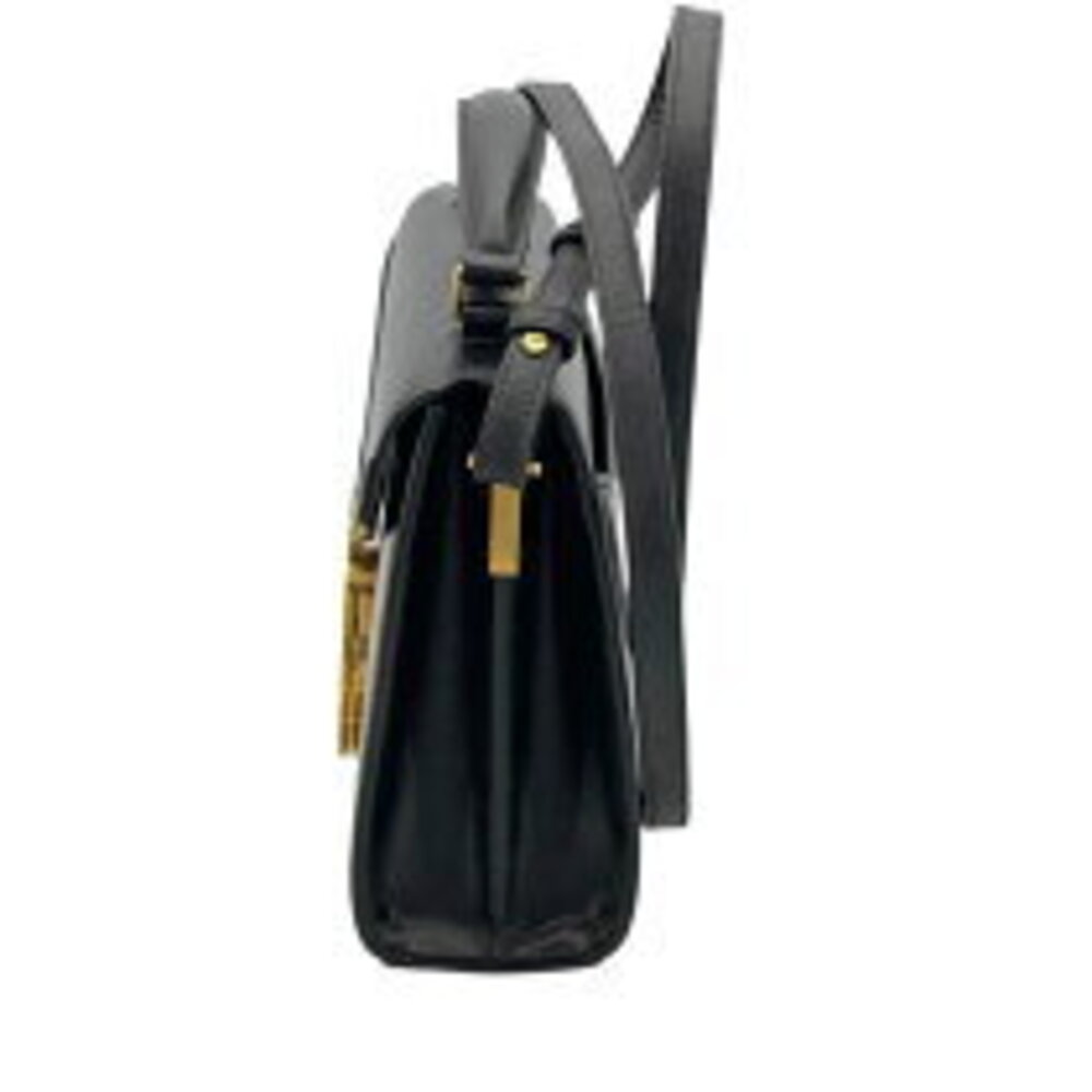Saint Laurent bag black handbag caviar shoulder hardware Cassandra Top - Picture 3 of 11